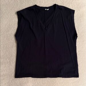 Blue Nordstrom V Neck T-shirt